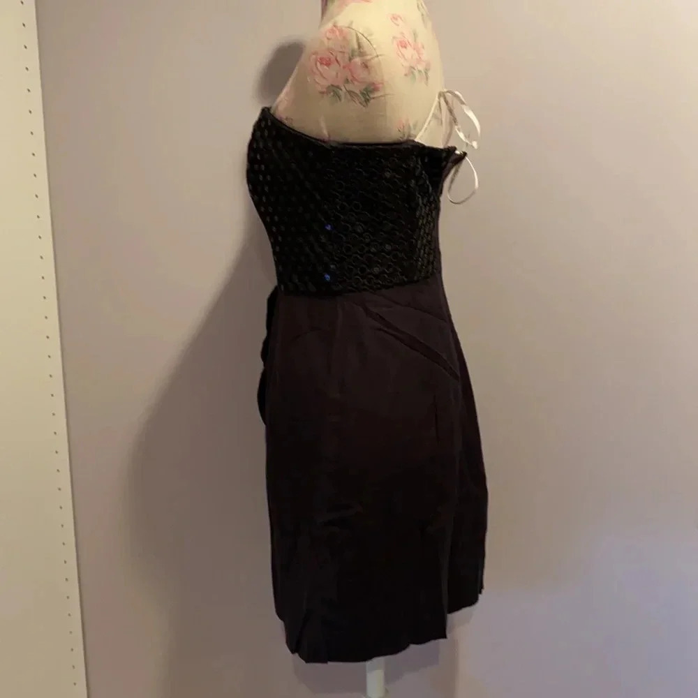 Lilly Pulitzer black strapless mini dress size 2 - Picture 5 of 14